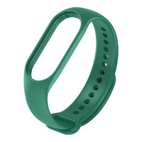Bracelet de montre intelligente pour MI 6 5 4 3, bracelet de montre intelligente en silicone caoutchouc sport pour Mi Band 6 5 3 4