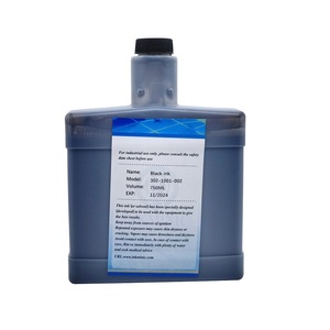 Encre noire MEK compatible Citronix 302-1001-002 750 ml 302-1006-004, solvant de maquillage avec étiquette RFID pour imprimante CIJ CI5500 - Product Image 4