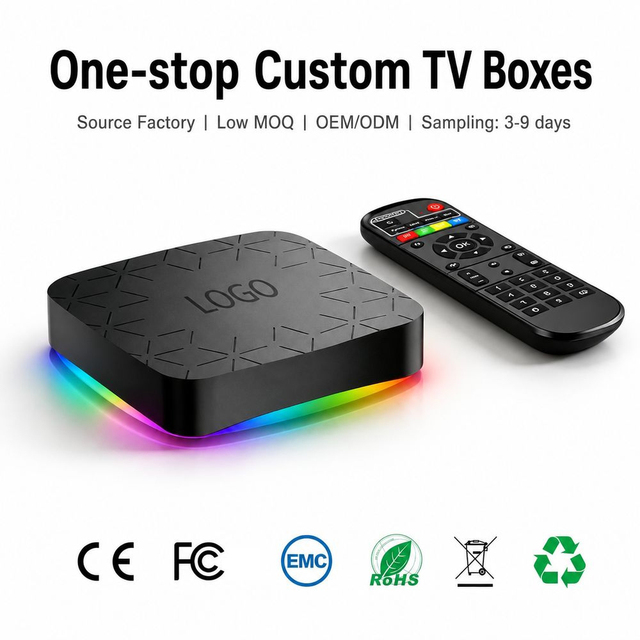Amlogic S905X4 Quad Core Android 11 Smart TV Box 8K AV1 Decoding High-Performance Quad Core 2T2R WiFi BT 5.0 USB 3.0 2GB/16GB