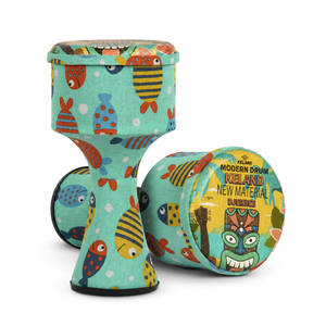 Djembe ABS de 8,5 pouces, tambour à main léger et portable de style africain, <span class=keywords><strong>percussion</strong></span> pour les groupes scolaires, les cours de musique et les festivals - Product Image 2