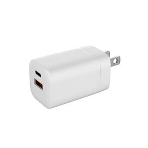 Ensemble 2-en-1 : Chargeur mural USB US 20W et câble USB Type-C 2A en PVC <span class=keywords><strong>pour</strong></span> téléphones 16, 17 Pro Max, Xia O Mi - Product Image 1