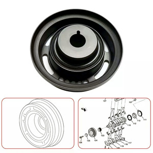 55565300 vilebrequin balancer Pour Chevrolet Cruze Aveo Trax Opel Astra Mokka Insignia <span class=keywords><strong>zafran</strong></span> Saab 9-5 - Product Image 4
