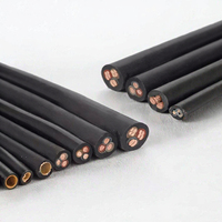 Kundenspezifisches flexibles, gummiisoliertes Niederspannungs-Schweißkabel mit massivem Kupferleiter 25mm 35mm 50mm 70mm