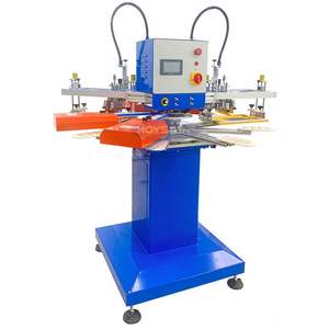 Máquina de Serigrafía Automática de Dos Colores para Ropa, Textiles y Camisetas, Máquina <span class=keywords><strong>Pulpo</strong></span> para Imprimir Poleras - Product Image 1