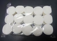 Disques démaquillants jetables biodégradables naturels gaufrés de qualité supérieure pour la beauté