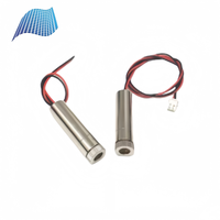 Module laser rouge 250mW 650nm à point rouge, mise au point réglable pour gravure DIY et positionnement CNC
