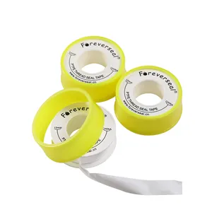 100 Rolls PTFE Tape 1/2 x 520 Inches Plumbers Tape Waterproof Sealant Plumbing Tape