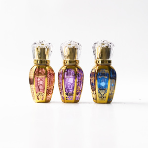 Rỗng <span class=keywords><strong>30</strong></span> <span class=keywords><strong>ml</strong></span> vàng xạ hương cuộn trên attar Glass mini Arabic Chất lượng cao tinh dầu chai nước hoa - Product Image 3