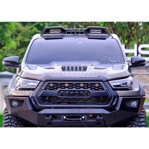 Kit de Carrocería para Toyota Hilux REVO TRD 2015, Parachoques con Rejilla LED, Rejillas de Carreras, Rejilla Delantera, Parachoques Delantero, Piezas Exteriores - Product Image 3