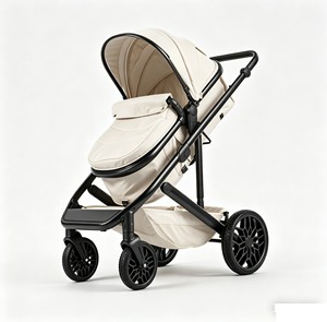 <span class=keywords><strong>Poussette</strong></span> de voyage pliable de luxe 3-en-1 en alliage d'aluminium certifiée EN1888 pour bébés, siège auto et landau – Meilleures ventes à prix abordable - Product Image 1