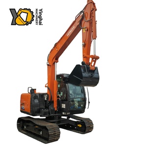 Nouvelle Génération Hitachi ZX70-6A ZX60C-6A 7t Excavatrice Hydraulique sur Chenilles Moteur Yanmar Prix Compétitif Engin de Construction à Vendre - Product Image 1