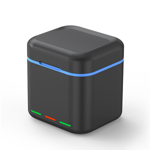 กล่องชาร์จ<span class=keywords><strong>แบ</strong></span><span class=keywords><strong>ต</strong></span>เตอรี่แบบ Type C ช่องคู่ สำหรับกล้อง <span class=keywords><strong>GoPro</strong></span> Hero12 11 9 10 8 <span class=keywords><strong>7</strong></span> <span class=keywords><strong>Black</strong></span> และกล่องชาร์จแบตเตอรี่สำหรับ Go Pro Hero12 Hero11 - Product Image 1