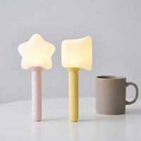 Lampe LED USB rechargeable miniature multifonctionnelle en silicone pour enfants, cadeau pour les mains des enfants, mignonne et lumineuse