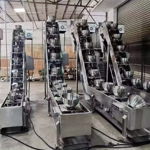 Op maat gemaakte kleine hellende transportband met kantelhoek, hoge klimhoek van de komvormige transportband voor diepvriesproducten - Product Image 5