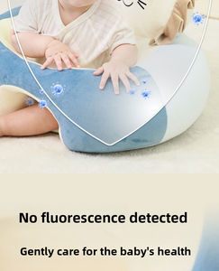 Fauteuil d'apprentissage pour bébé avec design anti-chute, soutien de protection de la colonne vertébrale pour bébés de 3 à 12 mois, coussin en peluche lavable - Product Image 4