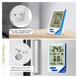 Thiết kế mới điện tử hộ gia đình nhiệt kế trong nhà bé phòng Nhiệt độ <span class=keywords><strong>Meter</strong></span> độ ẩm <span class=keywords><strong>Meter</strong></span> - Product Image 4