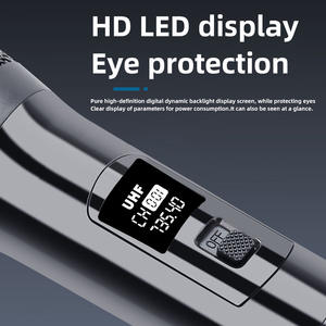 Microphone sans fil universel transfrontalier U, portable, avec réduction de bruit, grille métallique et coque en plastique, pour la maison, l'extérieur et <span class=keywords><strong>les</strong></span> diffusions en direct - Product Image 3