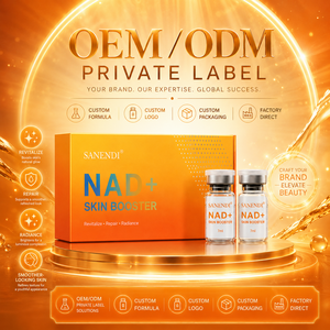 Ampoule booster cutané NAD+ 5ml*10, sérum anti-âge avec acide hyaluronique et niacinamide pour le visage - Product Image 3
