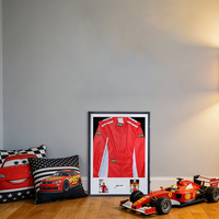 Nouvelle conception, cadre de présentation premium pour combinaison de course F1, boîtier mural verrouillable, vitrine noire en bois, pour fleurs, animaux, sport automobile