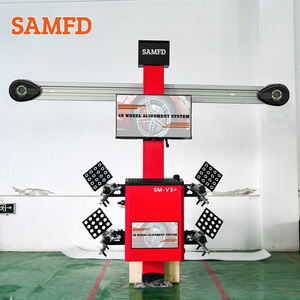 Aligneur à quatre roues SAMFD Automotive 3D utilisé pour la mesure et le réglage de l'équilibre de l'alignement des quatre roues de la <span class=keywords><strong>voiture</strong></span> de magasin de pneus - Product Image 5