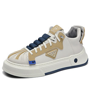 Chaussures décontractées à lacets respirantes et polyvalentes pour hommes Mocassins Tendance de la mode au printemps, été et hiver avec doublure en cuir véritable - Product Image 6