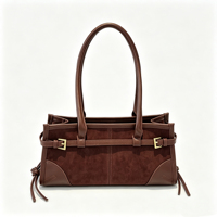 Sac à bandoulière classique de luxe en daim, sac sous le bras, mini sac fourre-tout, sac à main décontracté et tendance, sac à main de créateur, catalogue de sacs de mode pour femmes
