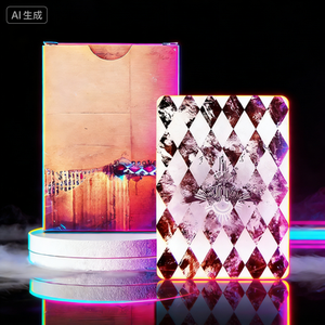 Ensemble complet pour le jeu de <span class=keywords><strong>poker</strong></span> avec des cartes à jouer en papier et un tapis de table de qualité professionnelle - Product Image 4