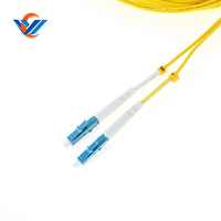 Câble de brassage fibre optique LC UPC vers LC UPC Duplex OS2 Monomode 2.0mm G.657.A2 avec gaine PVC/LSZH pour WAN/LAN/FTTX - Prix usine