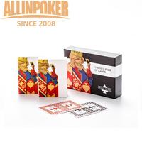 Cartes de poker Hustler Professional Texas Hold'em en PVC plastique imperméable mat, cartes spéciales de compétition WSOPWPT, modèle 11