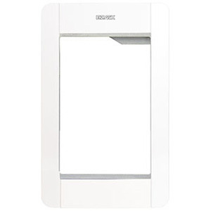 White Stand Frame 18.5x12.5x5.5 Patch Panel Mounting <b>Bracket</b> - Product Image 1
