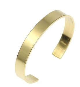 กำไลทองเหลืองแฮนด์เมดแห่งความสุข - Product Image 1