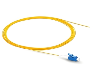 SC UPC sợi quang Pigtail 0.9mm 1M đơn giản G657A màu vàng - Product Image 1