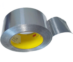 Enmascaramiento acrílico ignífugo 48M 25mm <span class=keywords><strong>Cinta</strong></span> <span class=keywords><strong>de</strong></span> papel <span class=keywords><strong>de</strong></span> <span class=keywords><strong>aluminio</strong></span> reforzada con conductor térmico <span class=keywords><strong>de</strong></span> plata <span class=keywords><strong>de</strong></span> un solo lado - Product Image 4