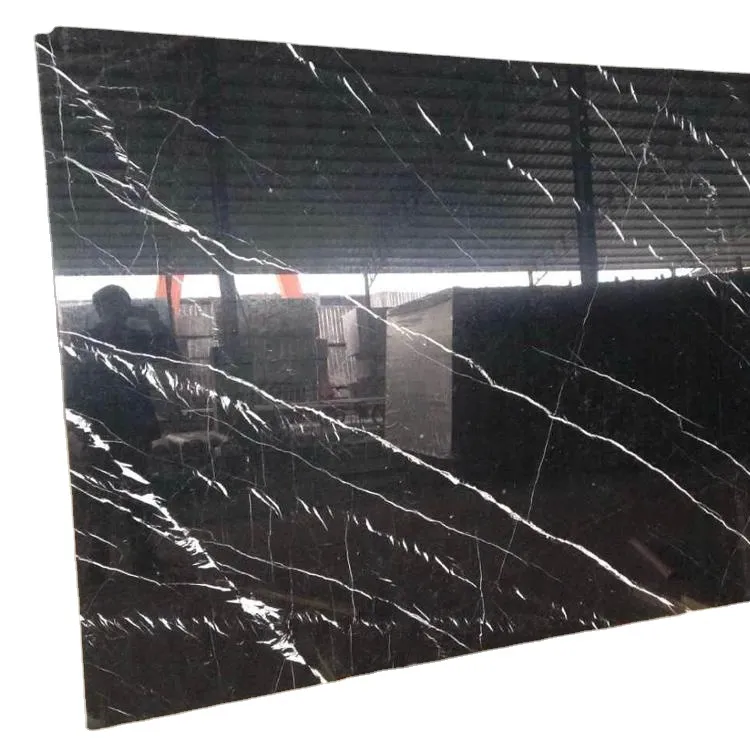 Nero marquina chinês granito preto para casa e decoração do hotel