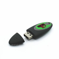Flashdisk USB Bentuk Kacang Polong PVC Harga Murah, Hadiah Promosi