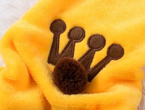 <span class=keywords><strong>Abbigliamento</strong></span> per Animali Domestici in Pile Corallo Caldo, Costume <span class=keywords><strong>da</strong></span> <span class=keywords><strong>Leone</strong></span> con Corona per Cani e Gatti, per Autunno e Inverno - Product Image 6