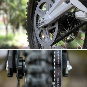 Pour Light Bee X Kits de ceinture engrenages pièces carbone portes ceinture entraînement secondaire électrique Dirt Bike accessoires - Product Image 6