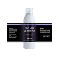 Spray de fusion de dentelle de marque privée spray de colle pour perruque de liaison invisible étanche
