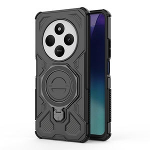 Funda trasera con soporte magnético para <span class=keywords><strong>Redmi</strong></span> 14C/<span class=keywords><strong>Note</strong></span> 14 Pro Plus 5G Funda de doble capa - Product Image 1
