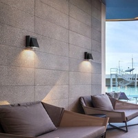 Appliques murales modernes et élégantes pour extérieur, lampe de balcon, étanche IP65, en aluminium, LED 3500K, lumière chaude