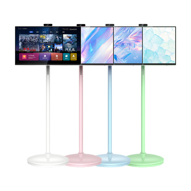 INGSCREEN Portable Android TV with Camera Mini Digital Portable TV Portable Gaming Online TV