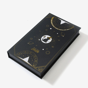 Wholesale Custom Printed Packaging Magnetic Closure Storage Hollow Decorative Book Shaped Boxes