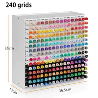 Organisateur de marqueurs pour 120 marqueurs, support de rangement pour marqueurs d'art 120 emplacements avec séparateur amovible, porte-stylos et crayons de bureau