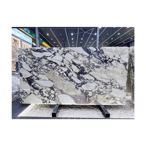 Nouveautés Pierre d'ingénierie en marbre naturel Calacatta Viola pour plan de travail de cuisine - Product Image 3