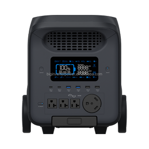 Estación de Energía Portátil BIGINVERTER de 3000W 2560Wh, Generador Solar LiFePO4, Estándar Estadounidense 110V, UPS, Energía de Respaldo para el Hogar - Product Image 1