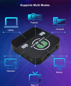 X6T Magic Box Console de jeu TV rétro avec manettes d'arcade 4K HD contrôleurs sans fil 5001-10000 jeux compatibles PS1/<span class=keywords><strong>PSN</strong></span>/SNES - Product Image 2