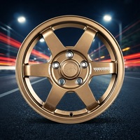 Rines de Aleación de Bronce de Alto Rendimiento para SUV, Forjados, de 18-24 Pulgadas, Personalizados para Autos de Pasajeros, 4x100 5x114.3