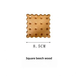 Classic Solid Wood Coasters Natural Color <b>Teacup</b> Mugs Milk Cups Coffee Cup Mat Holders Heat Insulation Pads Reusable - Product Image 2
