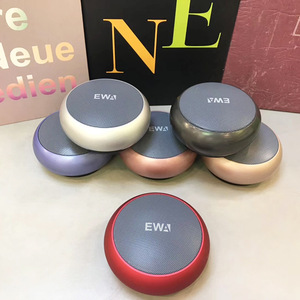 EWA <span class=keywords><strong>A110</strong></span> Mini Haut-parleur Extérieur en Alliage d'Aluminium pour Enceinte 4.0 avec Batterie 500-1000mAh, Appareil Audio Sans Fil Compact avec Lecteur de Carte - Product Image 1