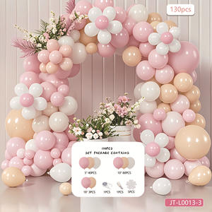 سلسلة بالونات للبيع بالجملة، مجموعة قوس بالونات على شكل فراشة باللونين الوردي والأرجواني لتزيين خلفية حفلات أعياد الميلاد - Product Image 6